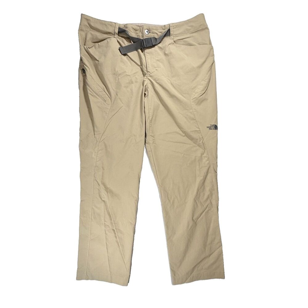 The North Face Pants Mens 40 Tan Paramount Hiking Outdoor Straight Leg NF0A2WL7